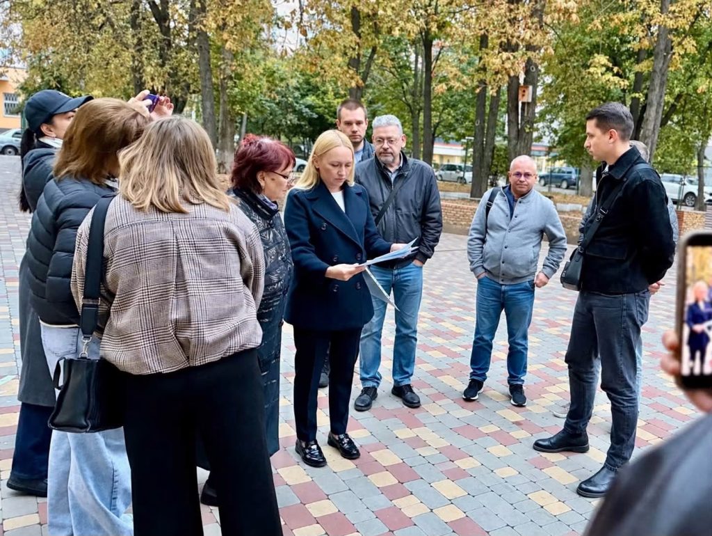 У ліцеї №44 в Одесі розпочали оновлення будівлі та території У ліцеї №44 в Одесі розпочали оновлення будівлі та території