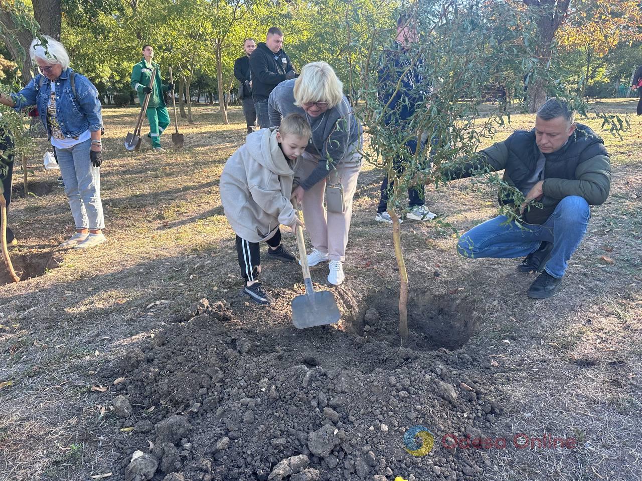 В одеському сквері висадили 16 верб у пам’ять про загиблих військових (фото) В одеському сквері висадили 16 верб у пам’ять про загиблих військових (фото)