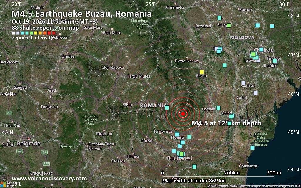 Слабкі поштовхи від землетрусу в Румунії дійшли до Одеси та області Слабкі поштовхи від землетрусу в Румунії дійшли до Одеси та області